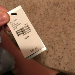 Blue top with patches